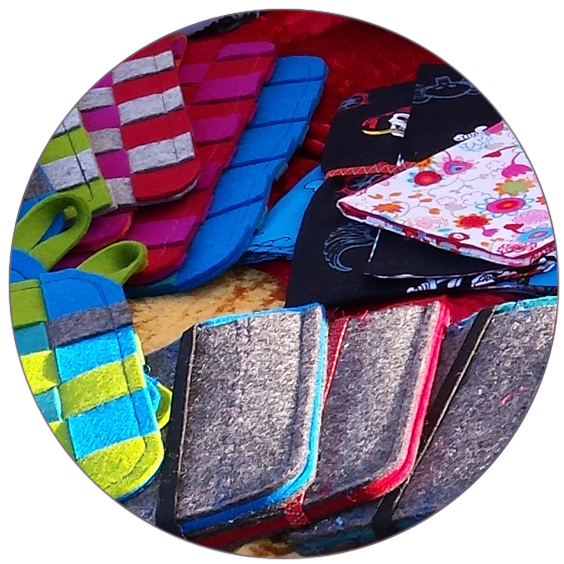 Upcycling aus Filz- und Stoffresten